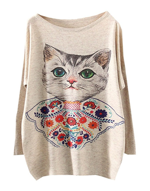 Womens on sale cat jumper