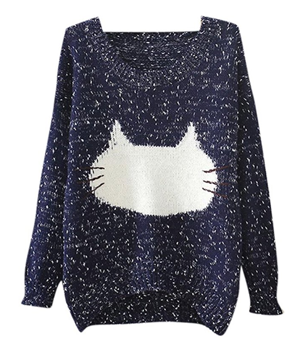 cat sweater womens