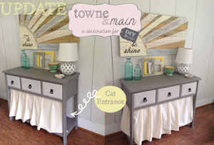 diy litter box cabinet cat