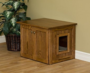 cat hidden litter box cabinet furniture