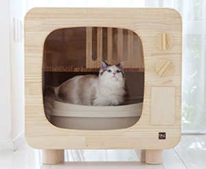 cat hidden litter box cabinet furniture
