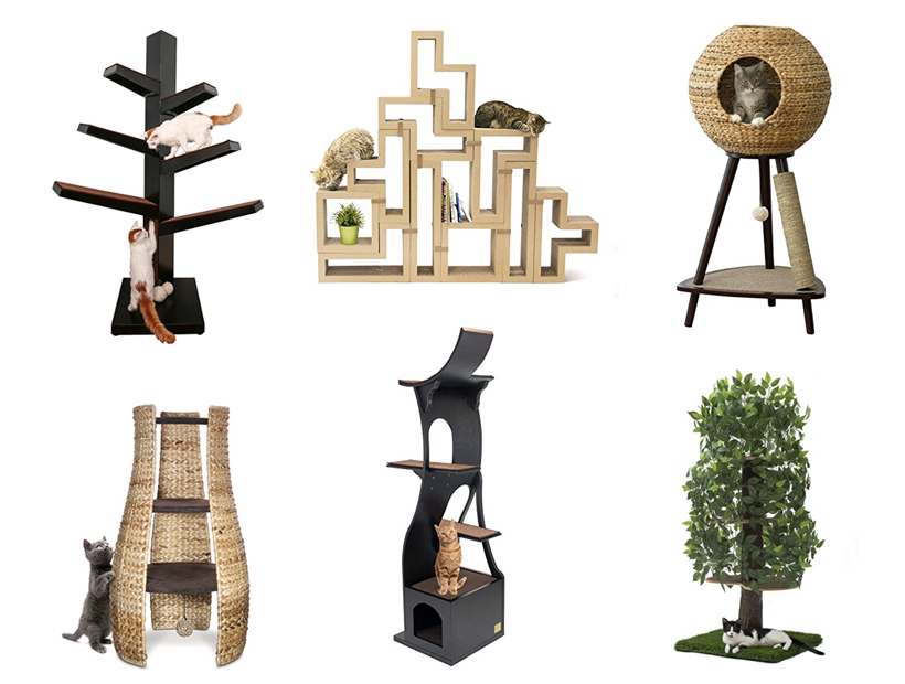 20 Unique Cat Trees For Your Weird & Wonderful Kitty! Meow As Fluff