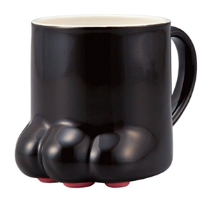 black cat mug