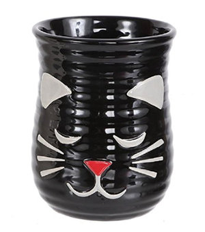 black cat mug