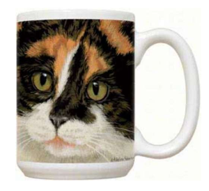 calico cat mugs