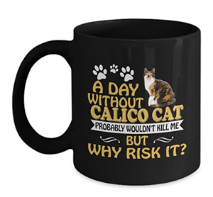 calico cat mugs