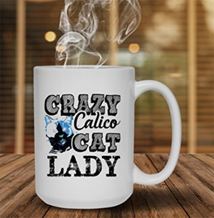 calico cat mugs