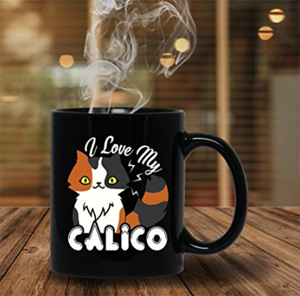 calico cat mugs