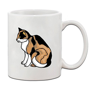 calico cat mugs