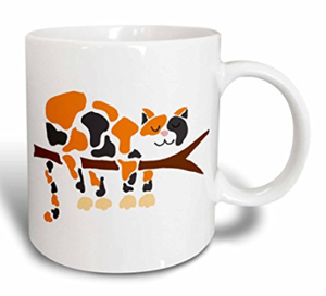 calico cat mugs