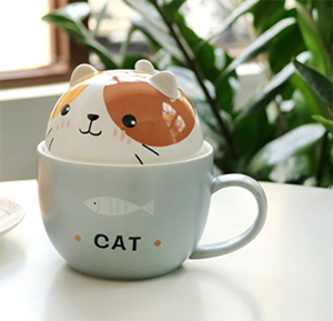 calico cat mugs