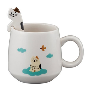 calico cat mugs
