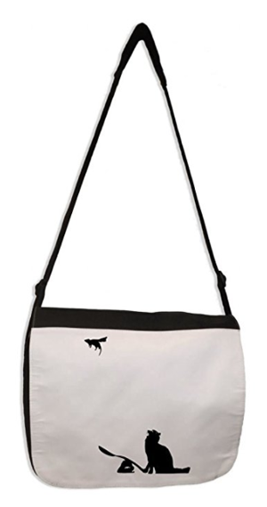 cat messenger bag