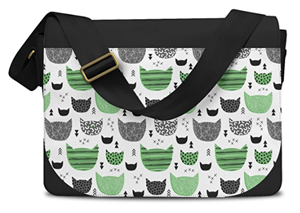 cat messenger bag