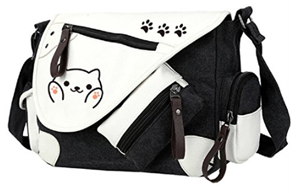 cat messenger bag