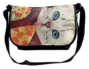 cat messenger bag