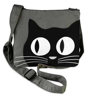 cat messenger bag