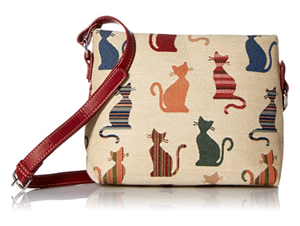 Cats Playing By Vases Messenger Bag Crossbody Bag Large Durable Shoulder School Or Business Bag Oxford Fabric For Mens Womens Cats Playing By Vases Messenger Bag Crossbody Bag Large Durable Shoulder School Or Business Bag Oxford Fabric For Mens Womens