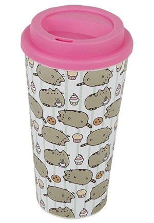 cat travel mug cup