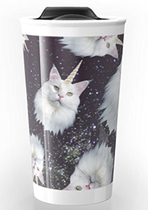 cat travel mug cup