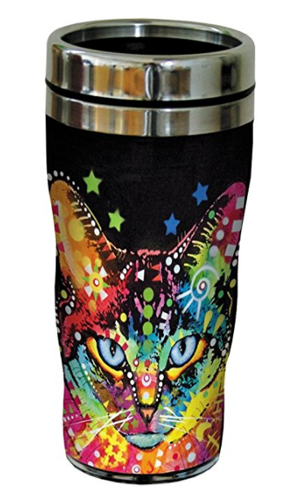 cat travel mug cup