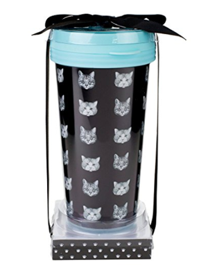 cat travel mug cup