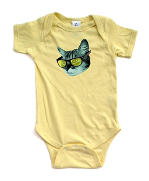 cat baby onesie