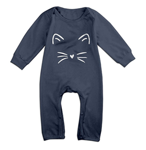 Boys cat online onesie