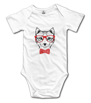 cat baby onesie