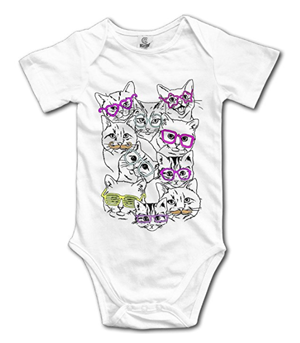 cat baby onesie