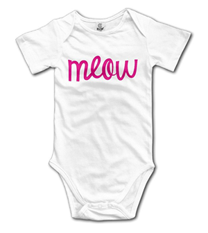 cat baby onesie