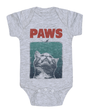 cat baby onesie
