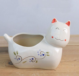 cat planters plant pots