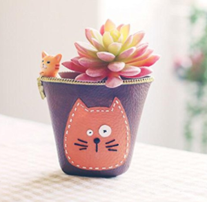 cat planters plant pots
