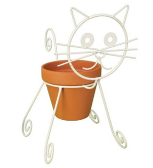 cat planters plant pots