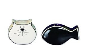 cat salt pepper shakers