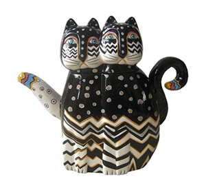 cat teapots