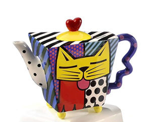 cat teapots