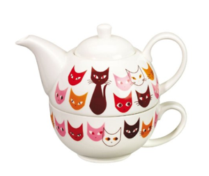 cat teapots