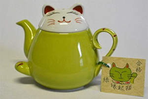 cat teapots