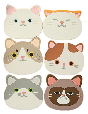 cat coasters