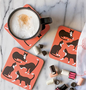 cat coasters