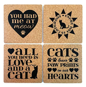 cat coasters