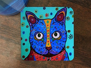 cat coasters