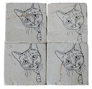 cat coasters