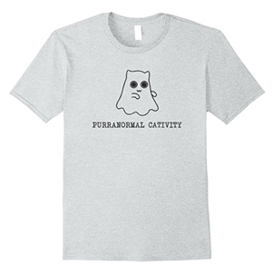 Halloween Cat Shirt Purranormal Cativity Ghost Cat Shirt Halloween Shirt for Cat Lovers Cat Shirt Cat Lovers 0709m32 Halloween Gift