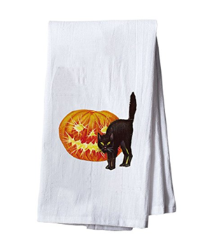 olive and thyme halloween kitchen towels