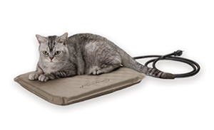 heated cat bed