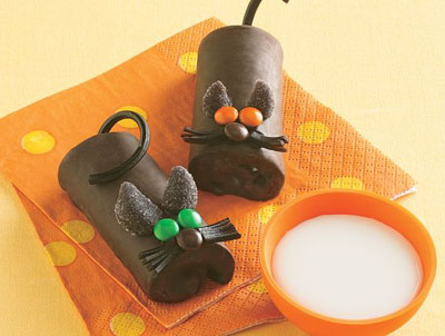cat snacks treats halloween