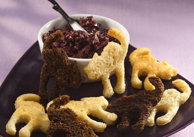 cat snacks treats halloween